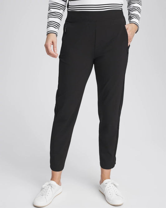 Chico's Clothing Zenergy® UPF Rib Mix Ankle Pants