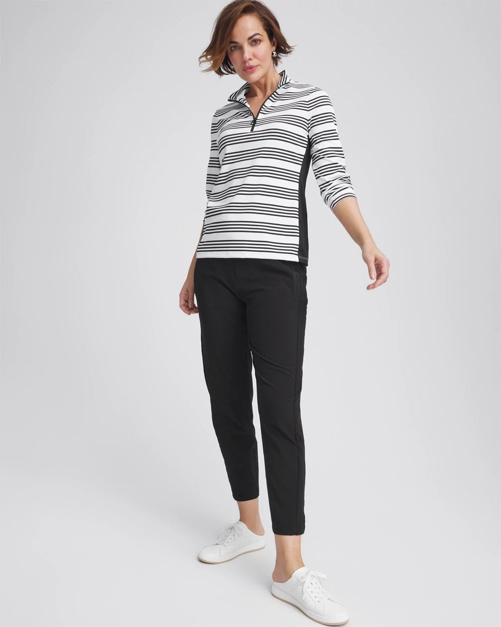 Chico's Clothing Zenergy® UPF Rib Mix Ankle Pants