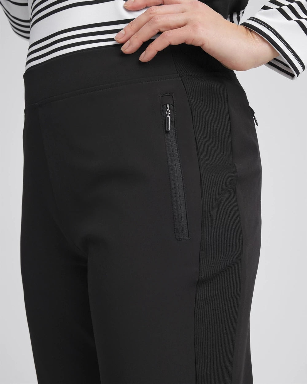 Chico's Clothing Zenergy® UPF Rib Mix Ankle Pants