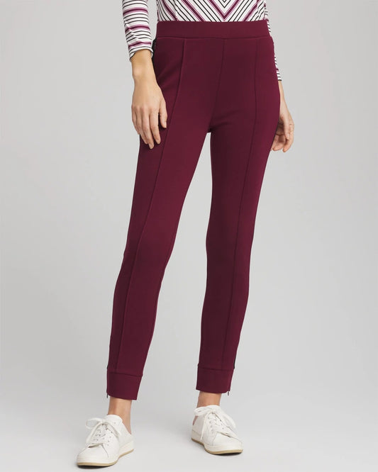 Chico's Clothing Zenergy® Double-Knit Contrast Ankle Pants