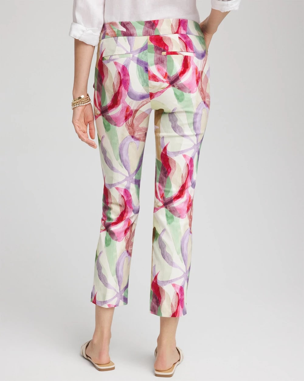 Chico's Clothing Brigitte™ Slub Slim Cropped Pants