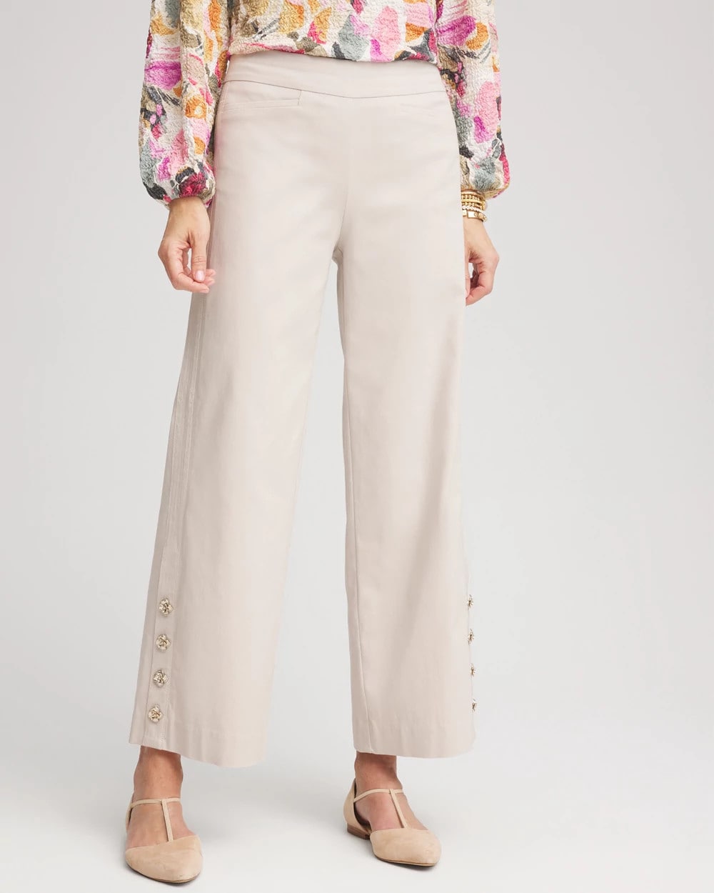 Chico's Clothing Brigitte™ Cropped Wide-Leg Pants