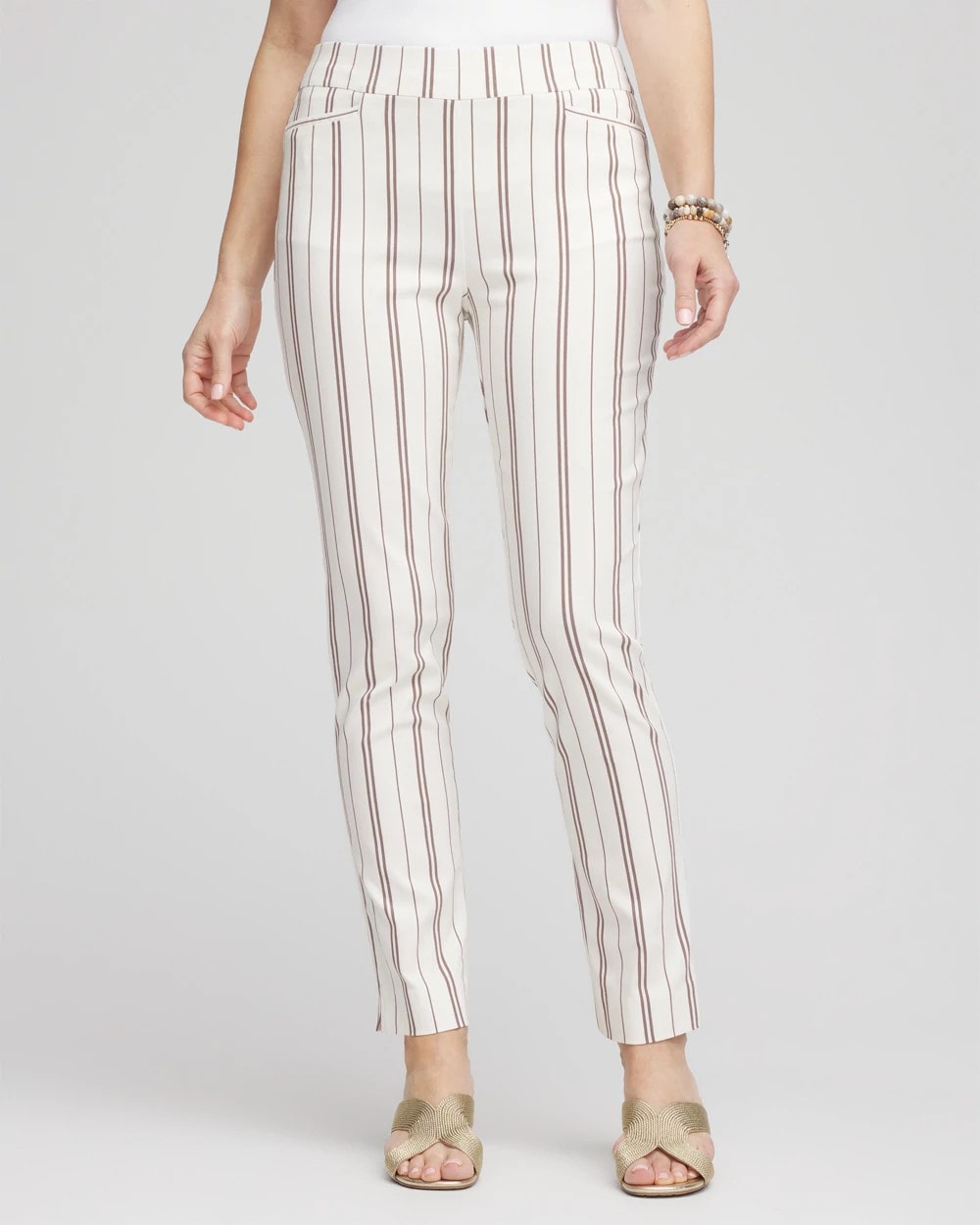 Chico's Clothing Brigitte™ Striped Ankle Pants