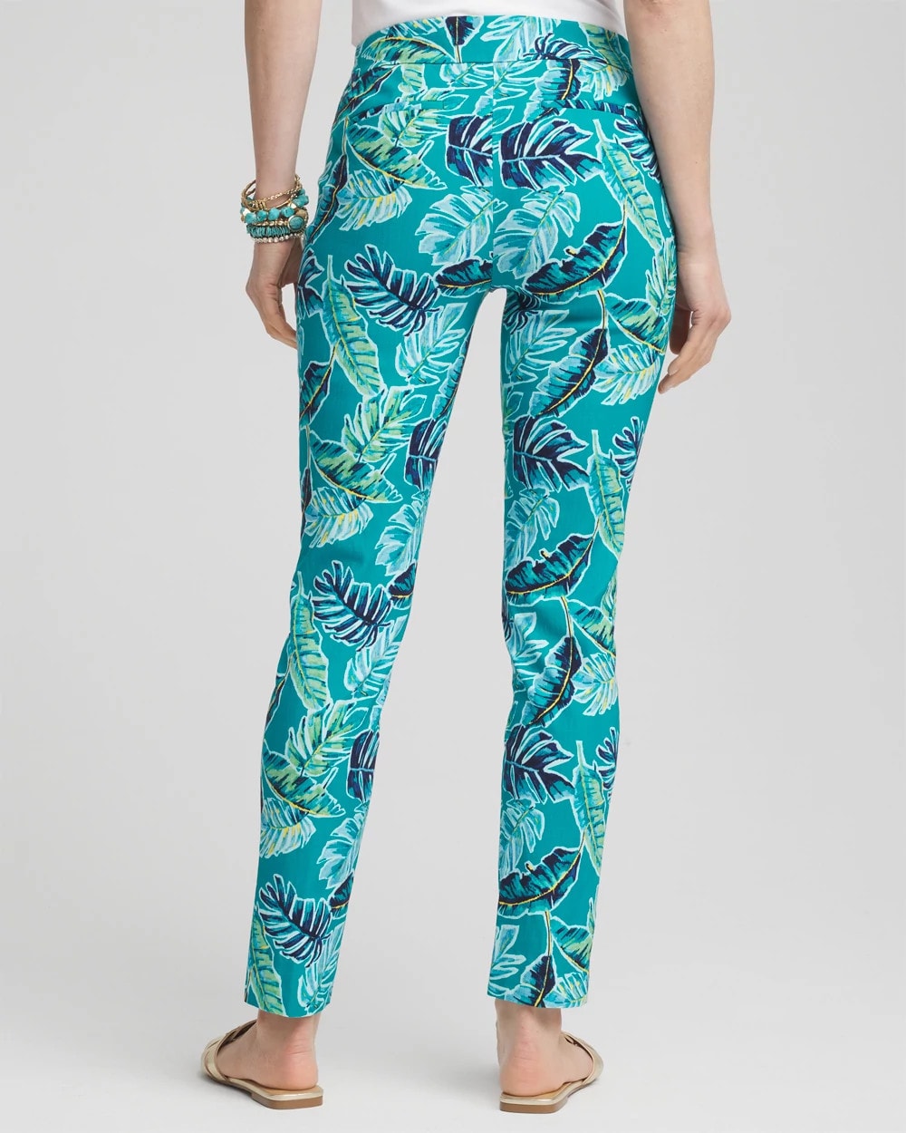 Chico's Clothing Brigitte™ Tropical Pull-On Ankle Pants