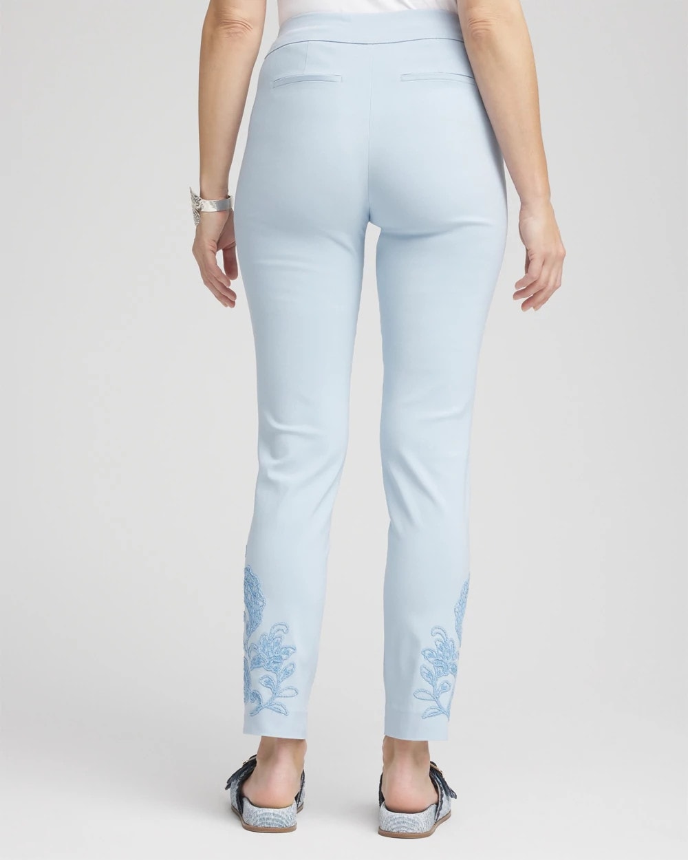 Chico's Clothing Brigitte™ Embroidered Ankle Pants