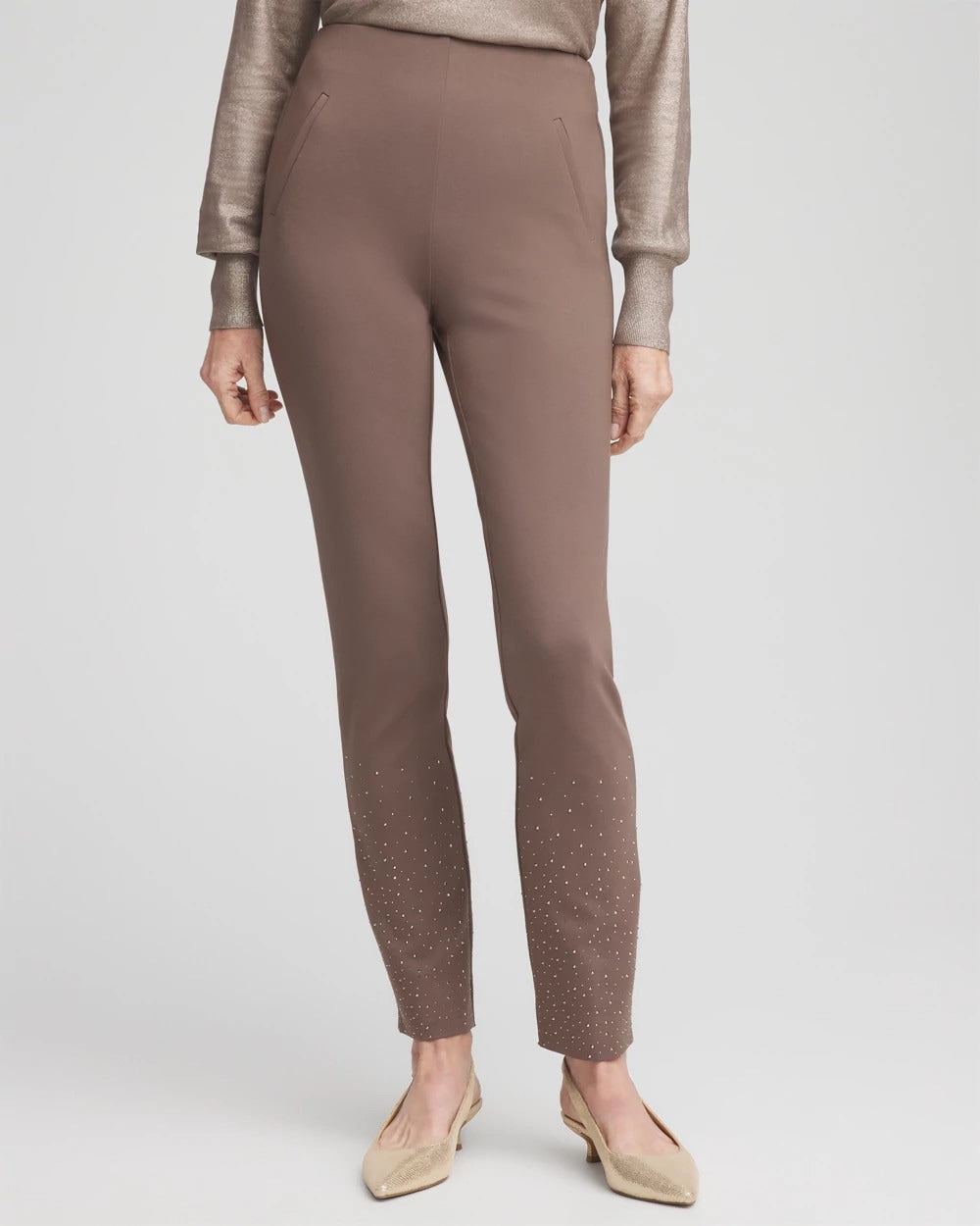 Chico's Clothing Juliet Embellished Ankle Pants