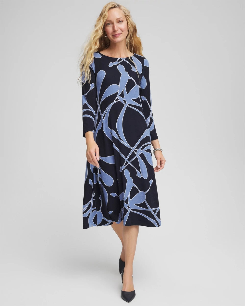 Chico's Clothing Travelers™ Abstract Midi Dress