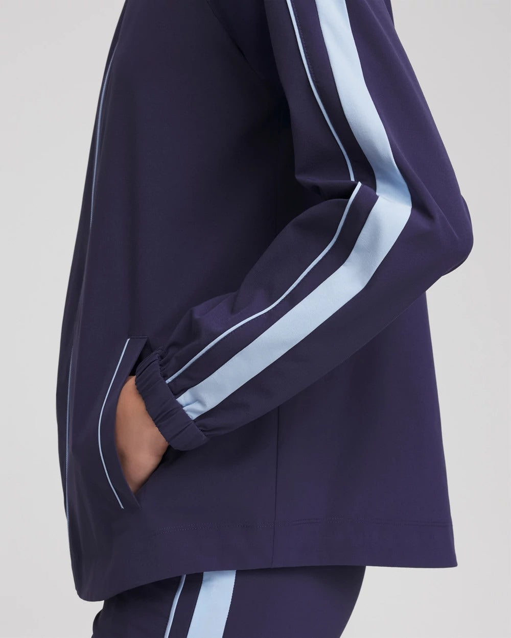 Chico's Clothing Zenergy® UPF Piped Jacket