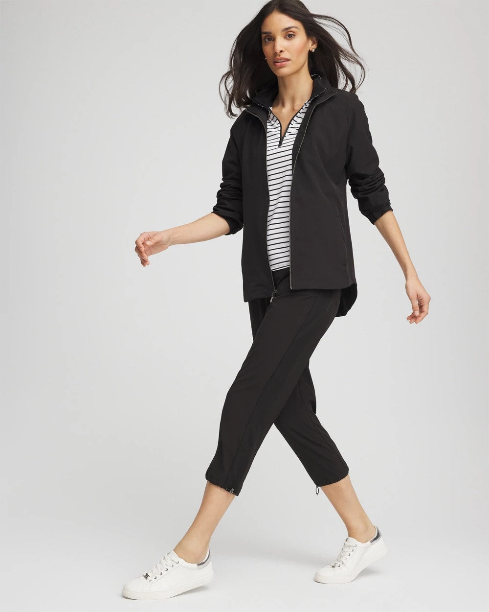 Chico's Clothing Zenergy® UPF Zip Front Jacket