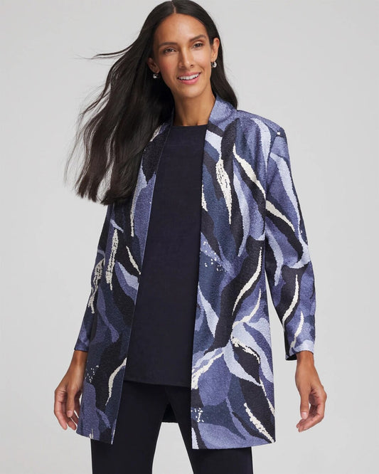 Chico's Clothing Travelers™ Wave Reversible Crushed Jacket