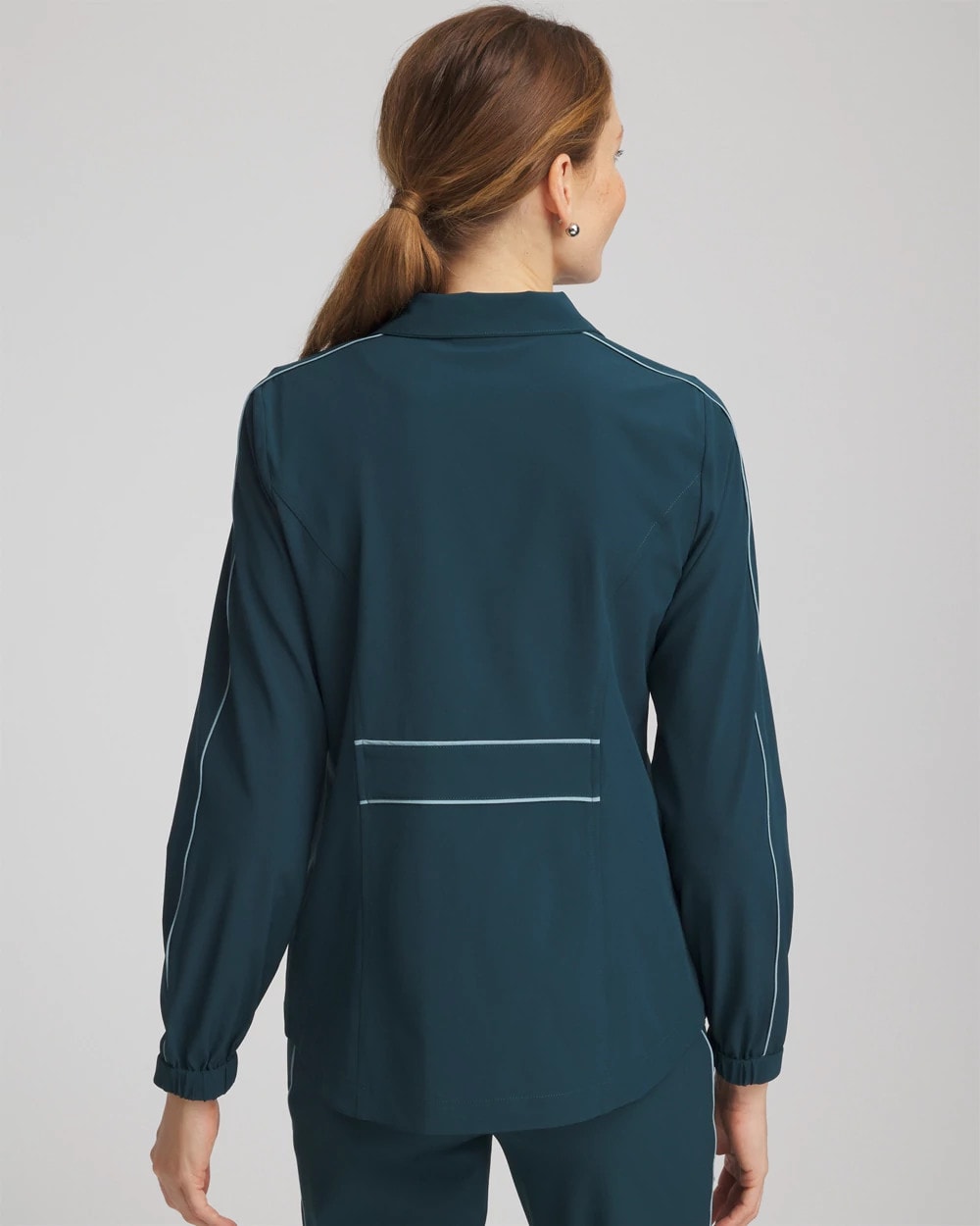 Chico's Clothing Zenergy® UPF Contrast Jacket