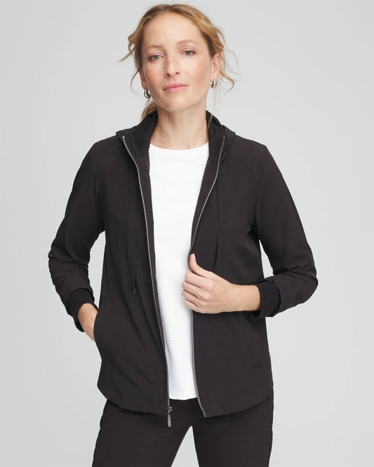 Chico's Clothing Zenergy® UPF Rib Mix Jacket