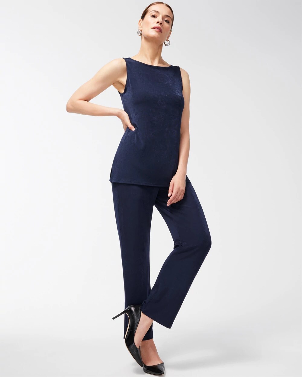 Chico's Petites Petite Travelers™ No Tummy Pants