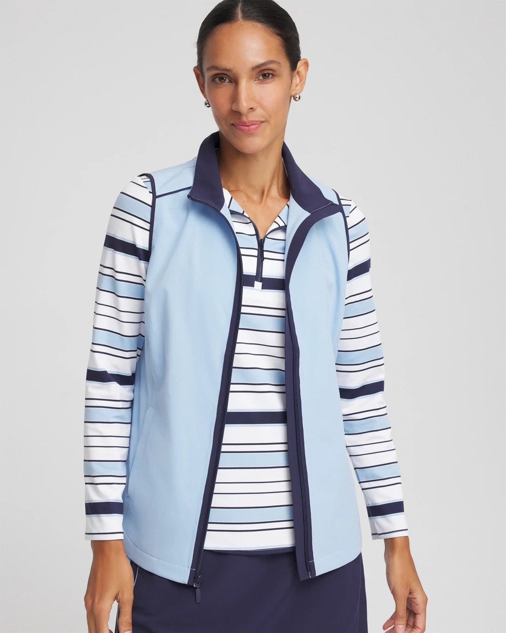 Chico's Clothing Zenergy® UPF Contrast Vest
