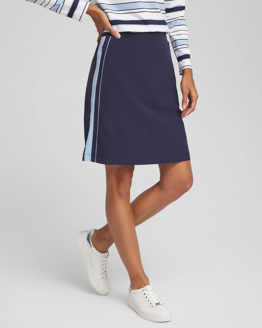 Chico's Clothing Zenergy® UPF Piped Skort