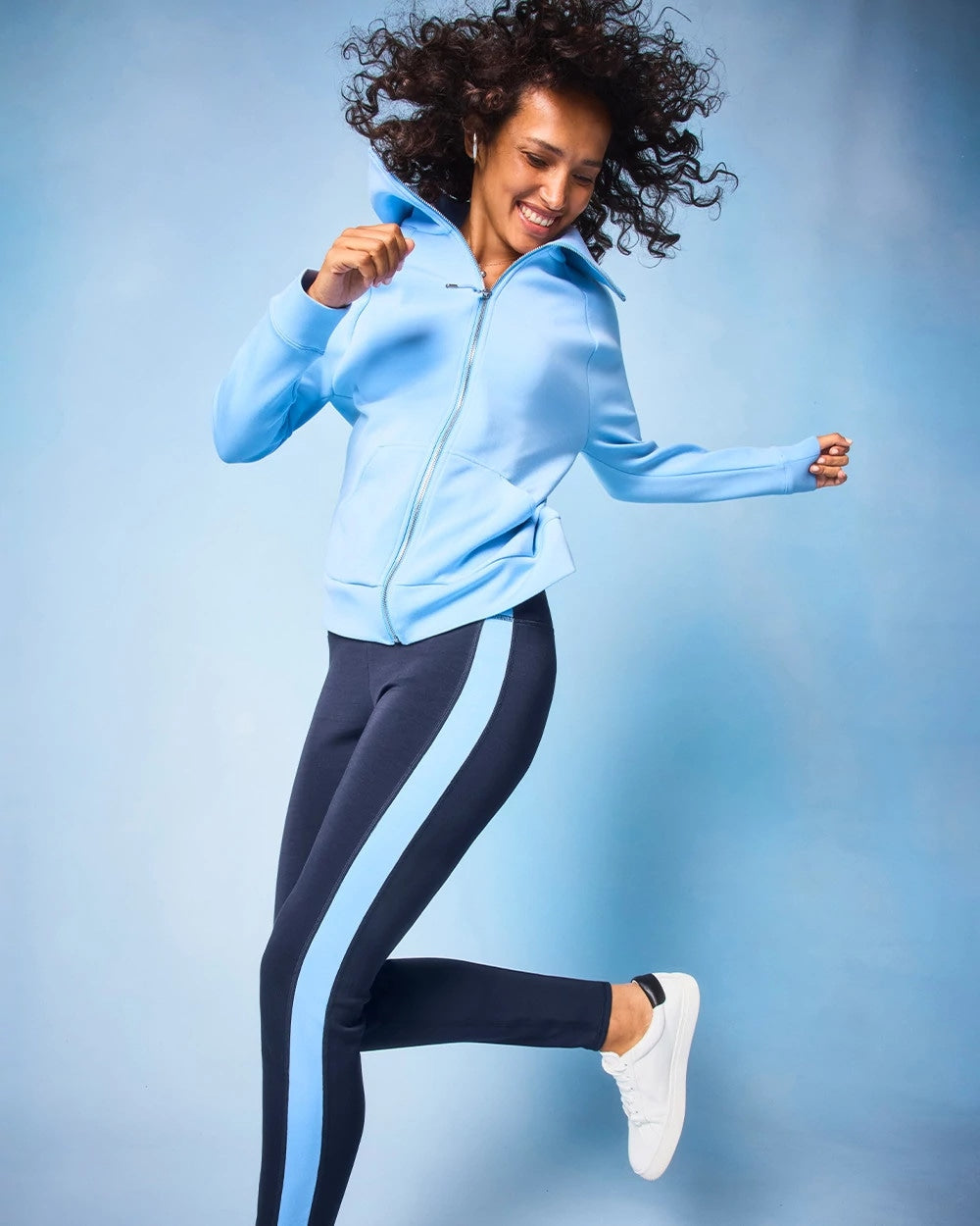 Chico's Clothing Zenergy® Soft Topaz Contrast Leggings