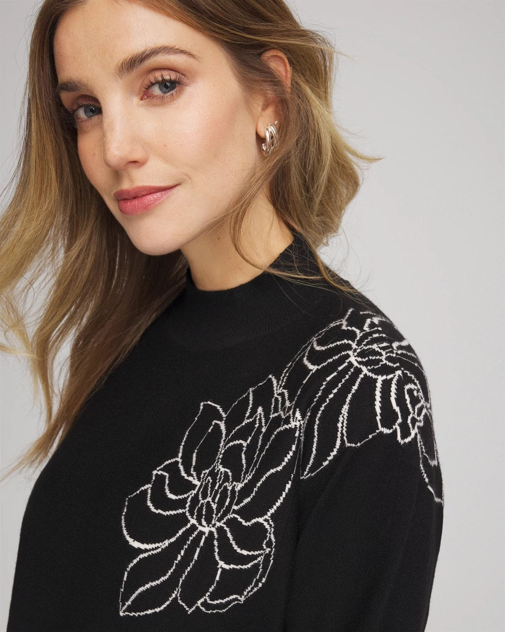 Chico's Clothing Zenergy® Luxe Intarsia Sweater
