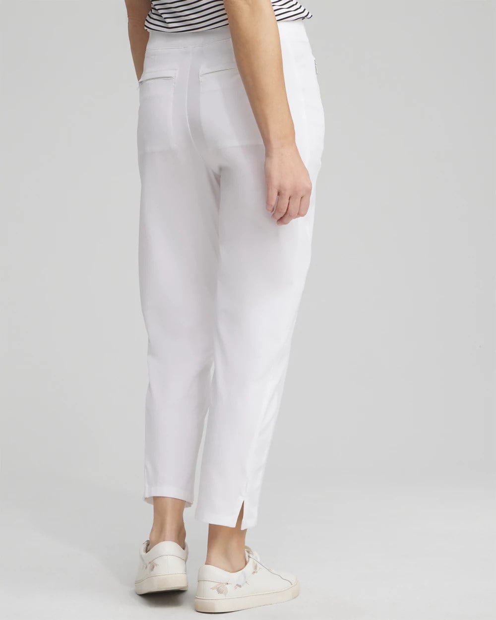 Chico's Clothing Zenergy® UPF Ribbed Side Ankle Pants