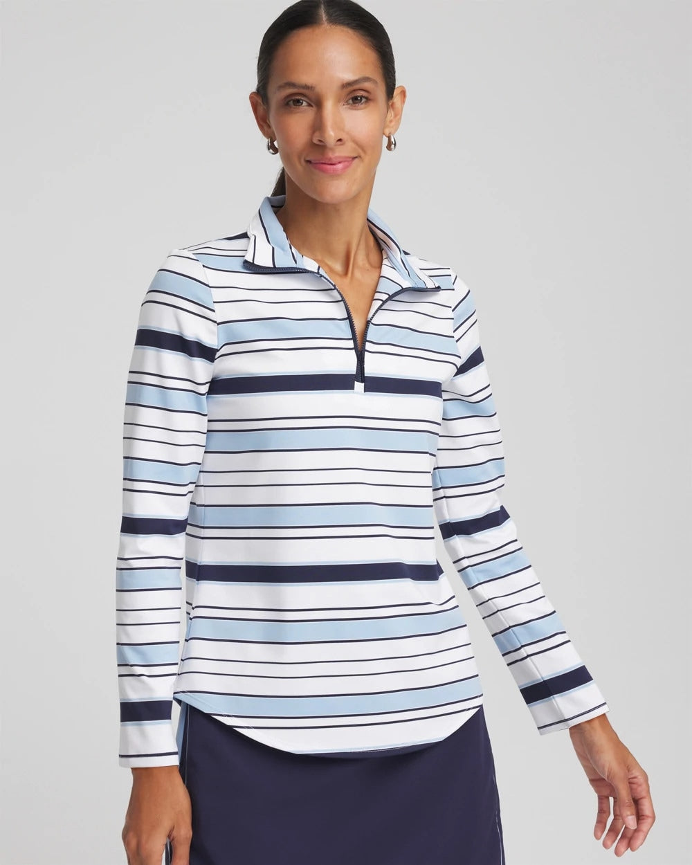 Chico's Collections Zenergy® UPF Half Zip