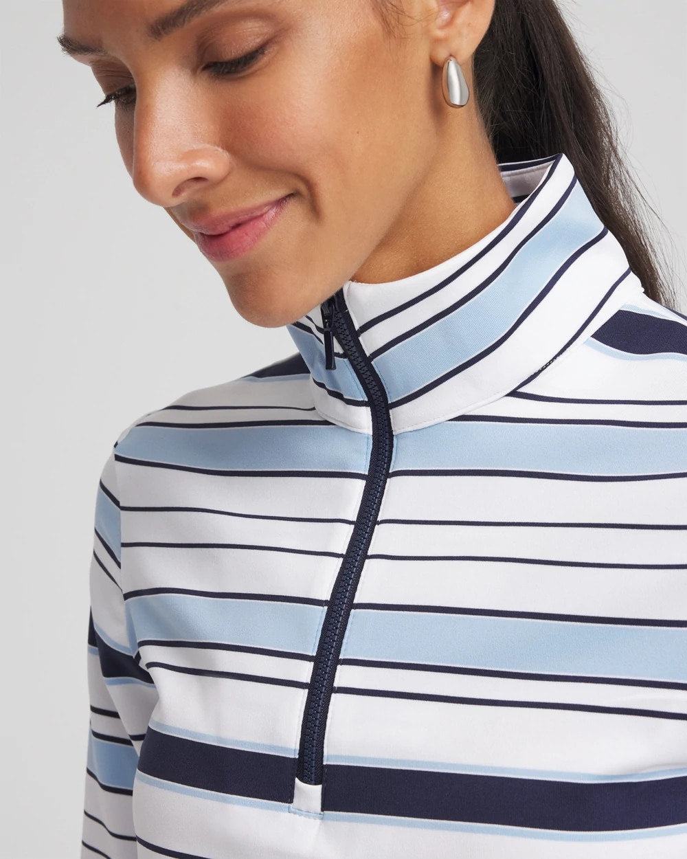 Chico's Collections Zenergy® UPF Half Zip