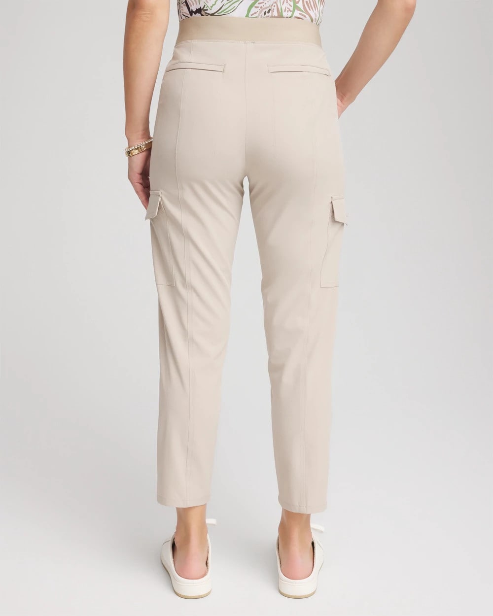 Chico's Collections Zenergy® UPF Cargo Cropped Pants