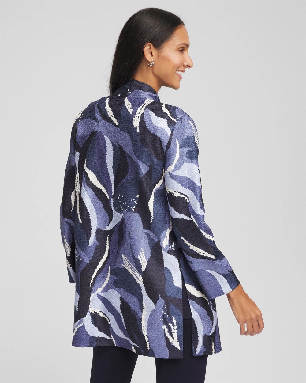 Chico's Collections Travelers™ Wave Reversible Crushed Jacket