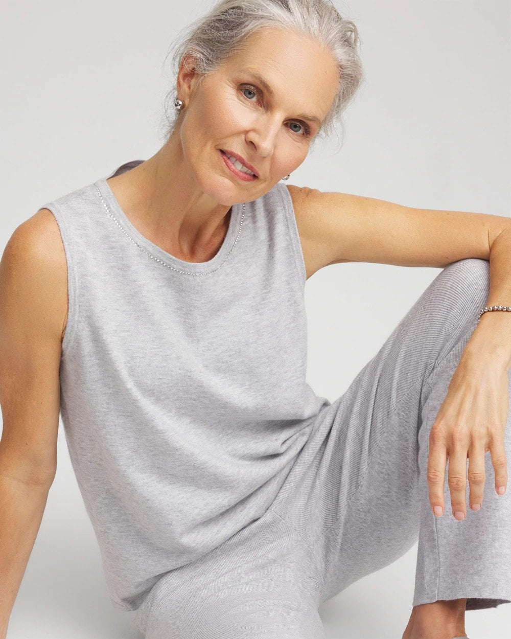 Chico's Clothing Zenergy® Luxe Diamante Tank