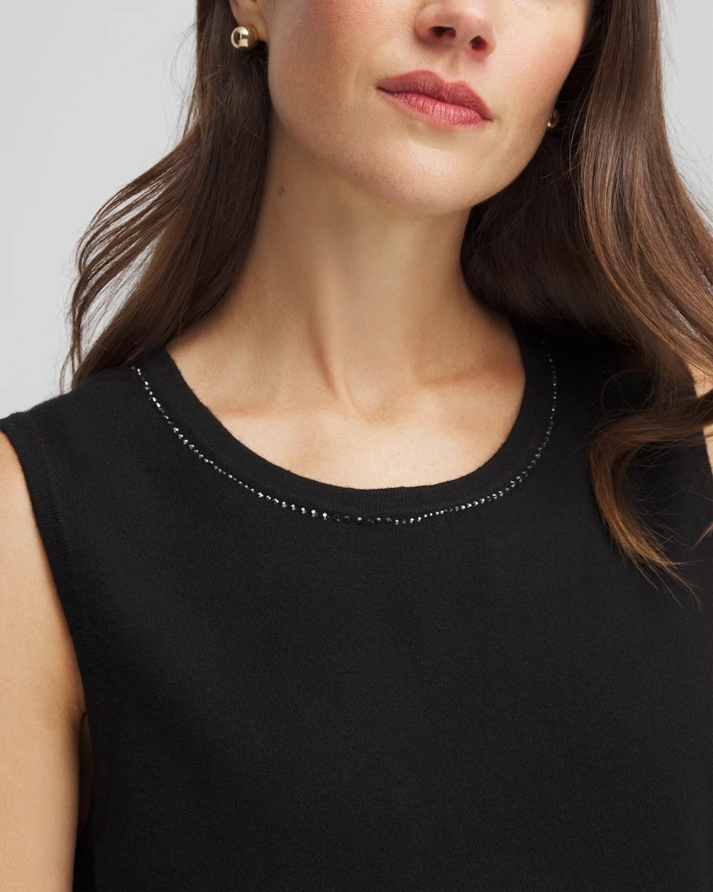 Chico's Clothing Zenergy® Luxe Diamante Tank