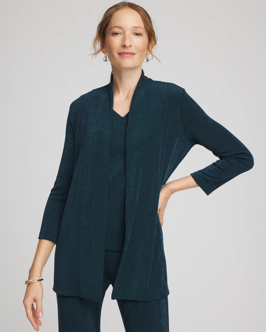 Chico's Clothing Travelers™ Long Knit Jacket