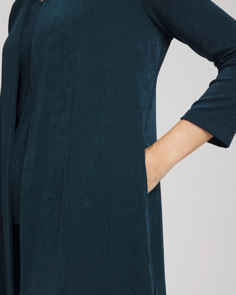 Chico's Clothing Travelers™ Long Knit Jacket