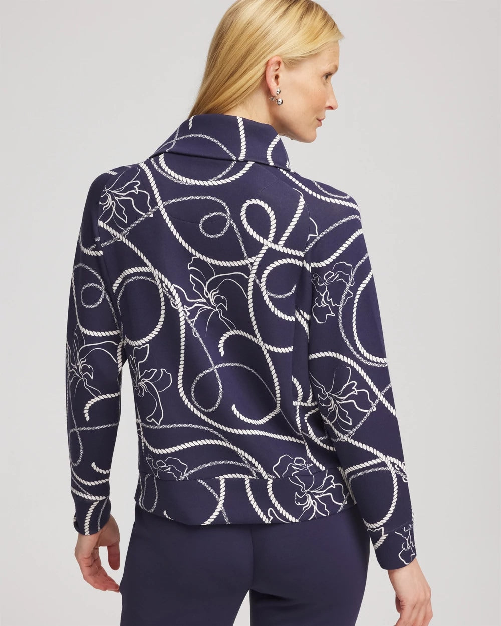 Chico's Clothing Zenergy® Soft Melody Half-Zip Top