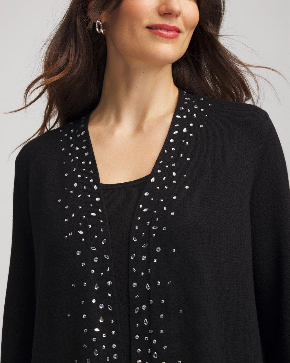Chico's Clothing Travelers™ Embellished Cardigan