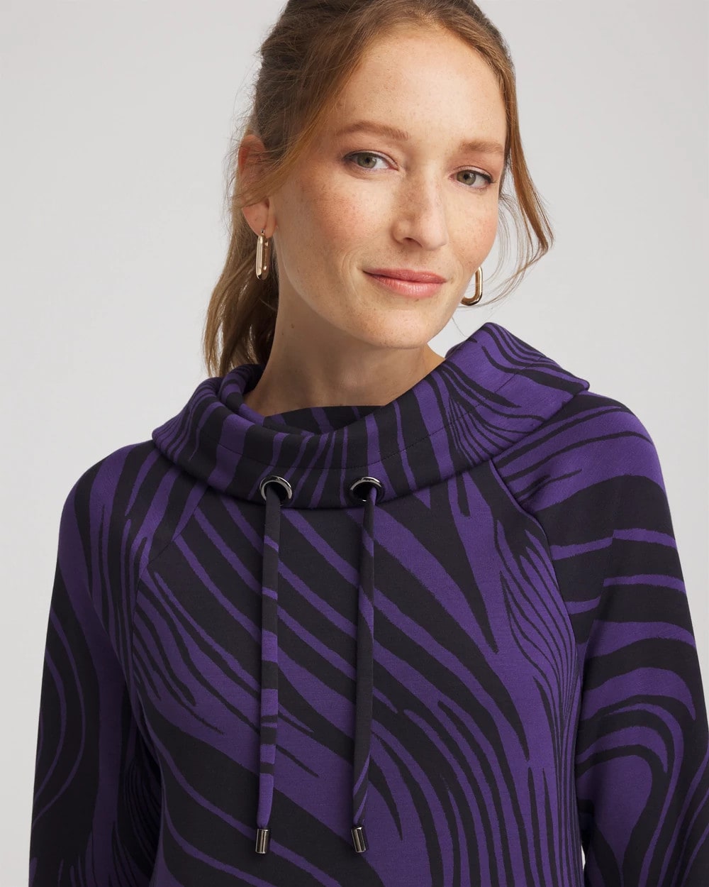 Chico's Clothing Zenergy® Soft Zebra Tunic