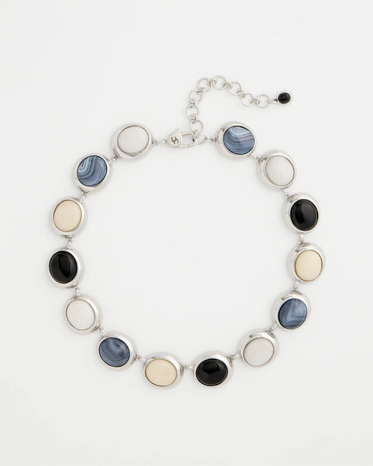 Chico's Jewelry Short Polka Dot Collar