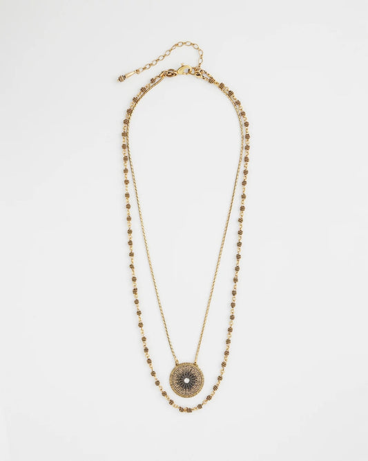 Chico's Jewelry Convertible Multi-Strand Pendant Necklace