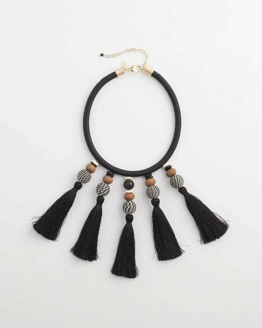 Chico's Jewelry Chico's Originals Tassel Statement Necklace