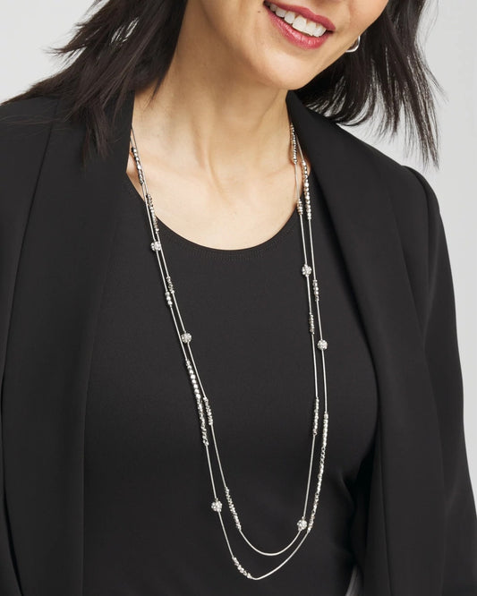 Chico's Jewelry Hexie Multi-Strand Necklace