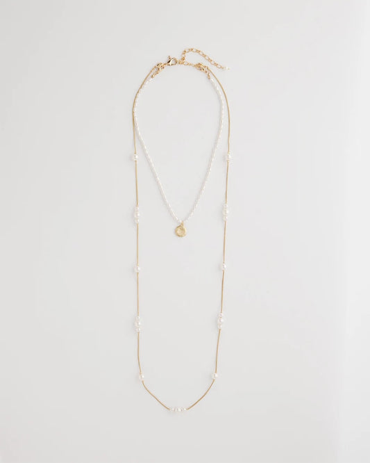 Chico's Jewelry Convertible Faux Pearl Necklace