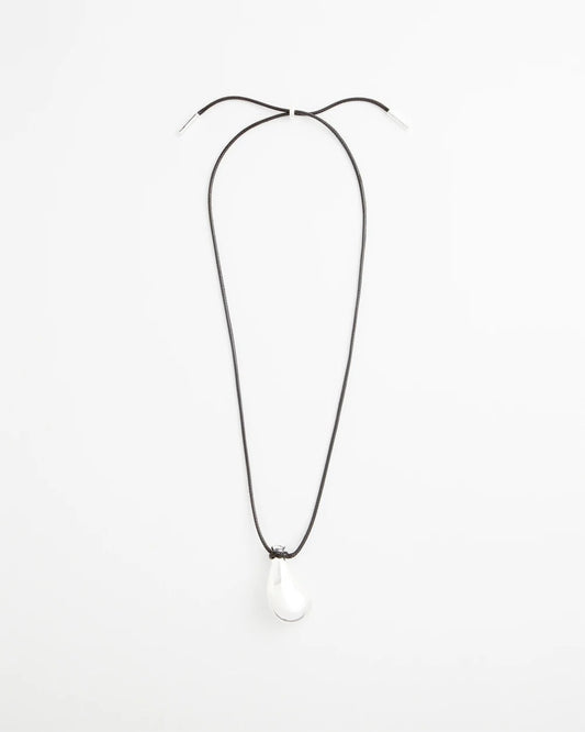 Chico's Jewelry Silvertone Adjustable Pendant Necklace