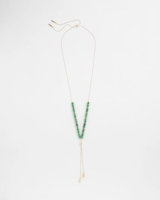 Chico's Jewelry Convertible Beaded Lariat Y-Necklace