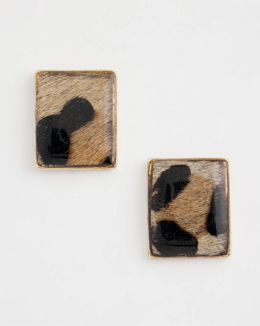 Chico's Jewelry Chico's Originals Animal Square Stud Earrings