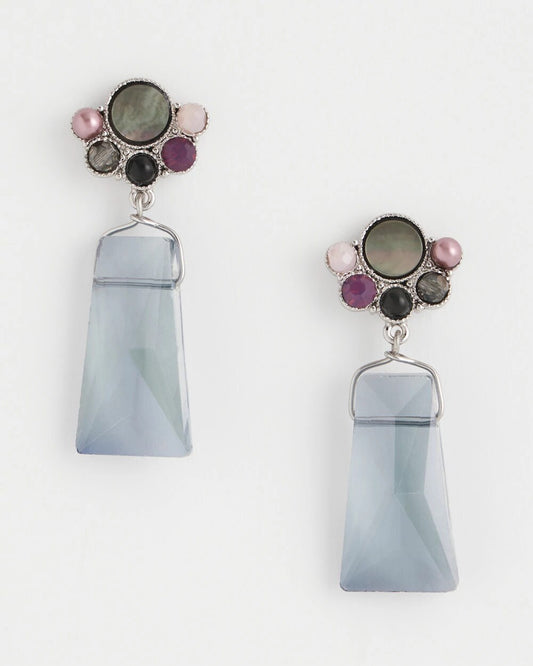 Chico's Jewelry Multi Faceted Drop Earrings