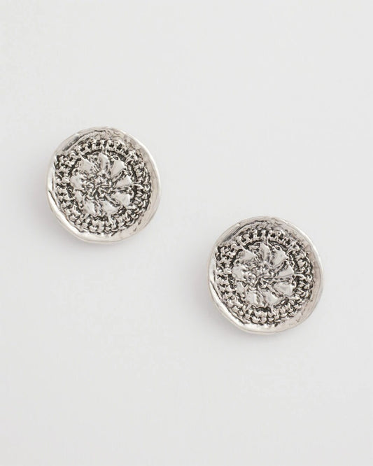 Chico's Jewelry Medallion Earrings