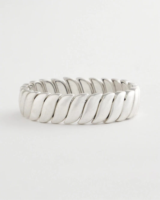 Chico's Jewelry Matte Twist Stretch Bracelet