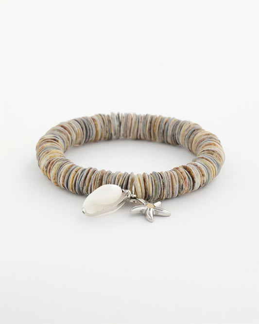 Chico's Jewelry Agate Stretch Charm Bracelet