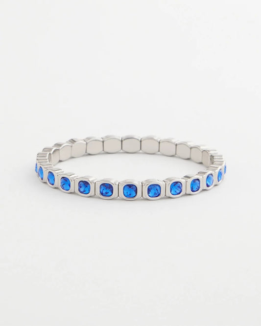 Chico's Jewelry Small Faceted Stretch Bracelet