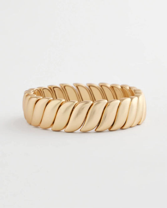 Chico's Jewelry Matte Twist Stretch Bracelet