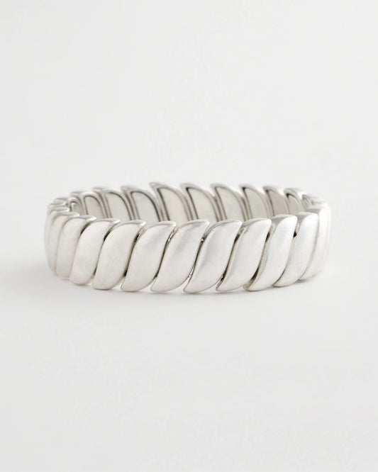 Chico's Jewelry Matte Twist Stretch Bracelet