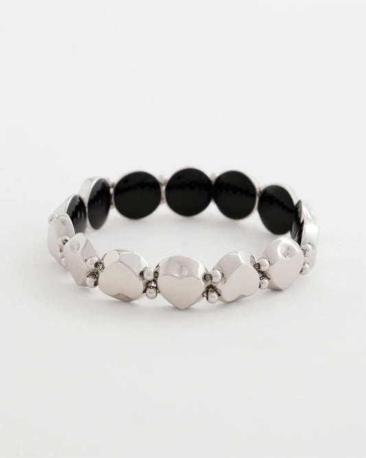 Chico's Jewelry Reversible Round Stretch Bracelet