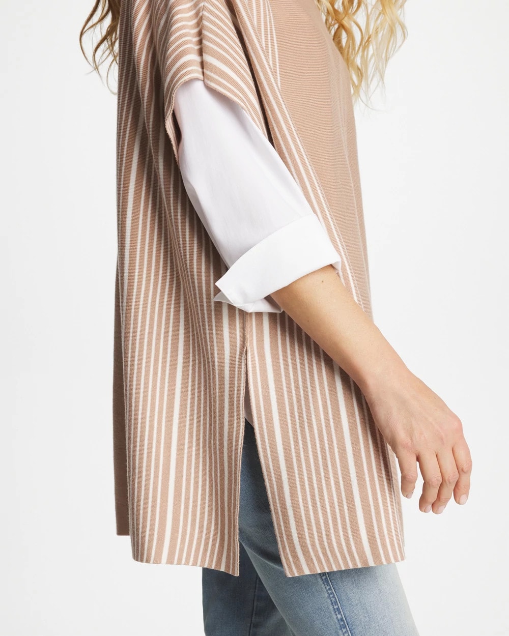 Chico's Accessories Turtleneck Sweater Poncho